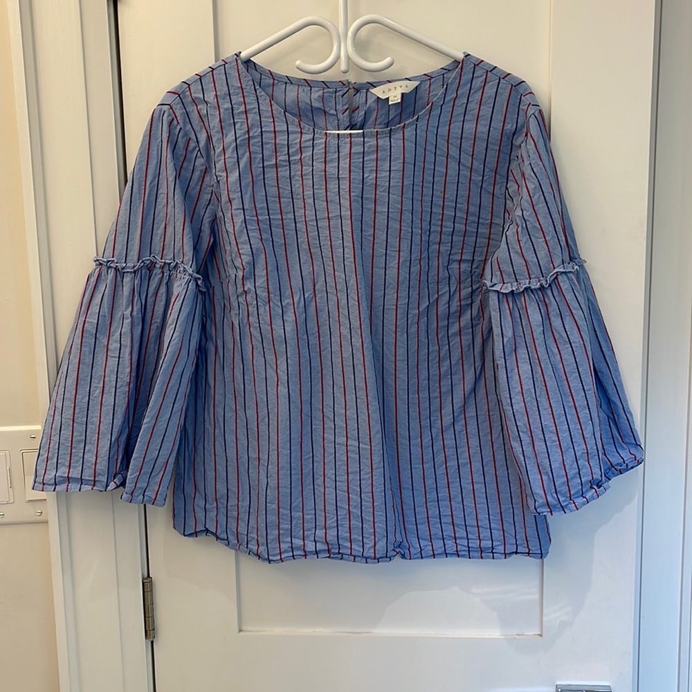 Blue shirt size M 100% cotton